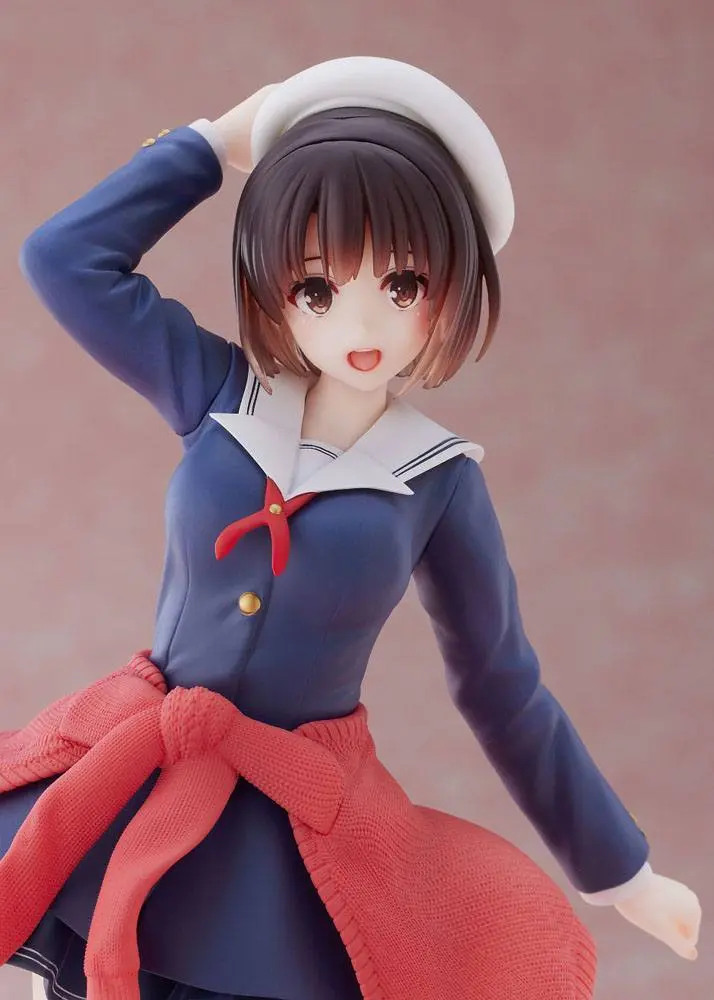 Saekano Coreful Megumi Kato Uniform Ver. PVC szobor figura 20 cm termékfotó