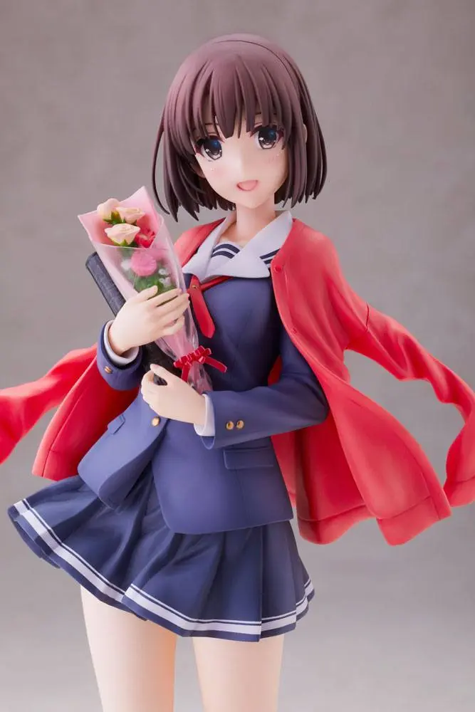 Saekano: How to Raise a Boring Girlfriend 1/7 Megumi Kato Graduate Ver. szobor figura 25 cm termékfotó