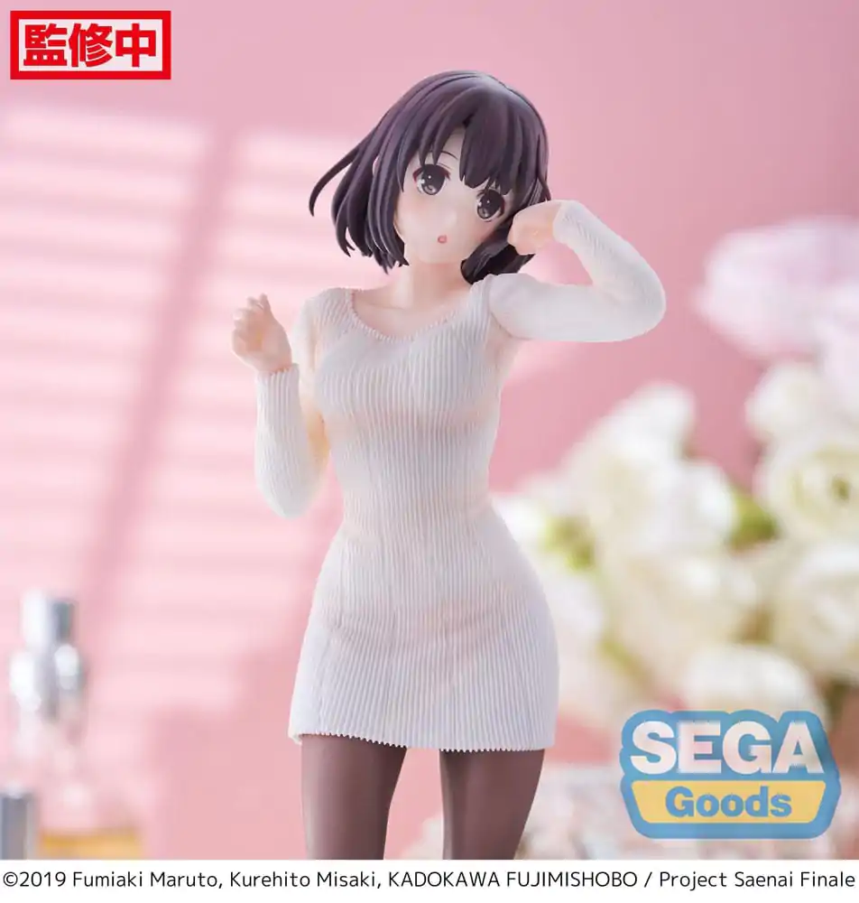 Saekano: How to Raise a Boring Girlfriend Luminasta Megumi Kato Sweater Ver. PVC szobor figura 22 cm termékfotó