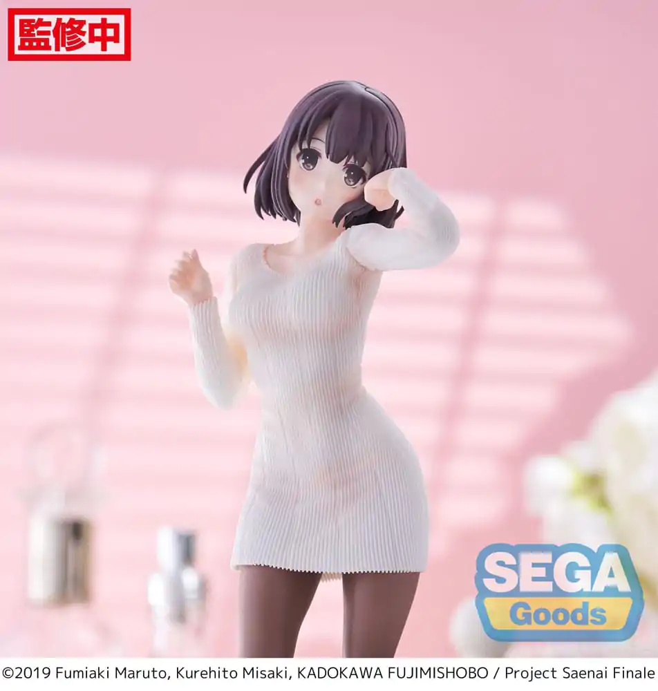 Saekano: How to Raise a Boring Girlfriend Luminasta Megumi Kato Sweater Ver. PVC szobor figura 22 cm termékfotó