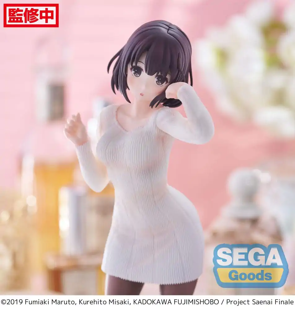 Saekano: How to Raise a Boring Girlfriend Luminasta Megumi Kato Sweater Ver. PVC szobor figura 22 cm termékfotó