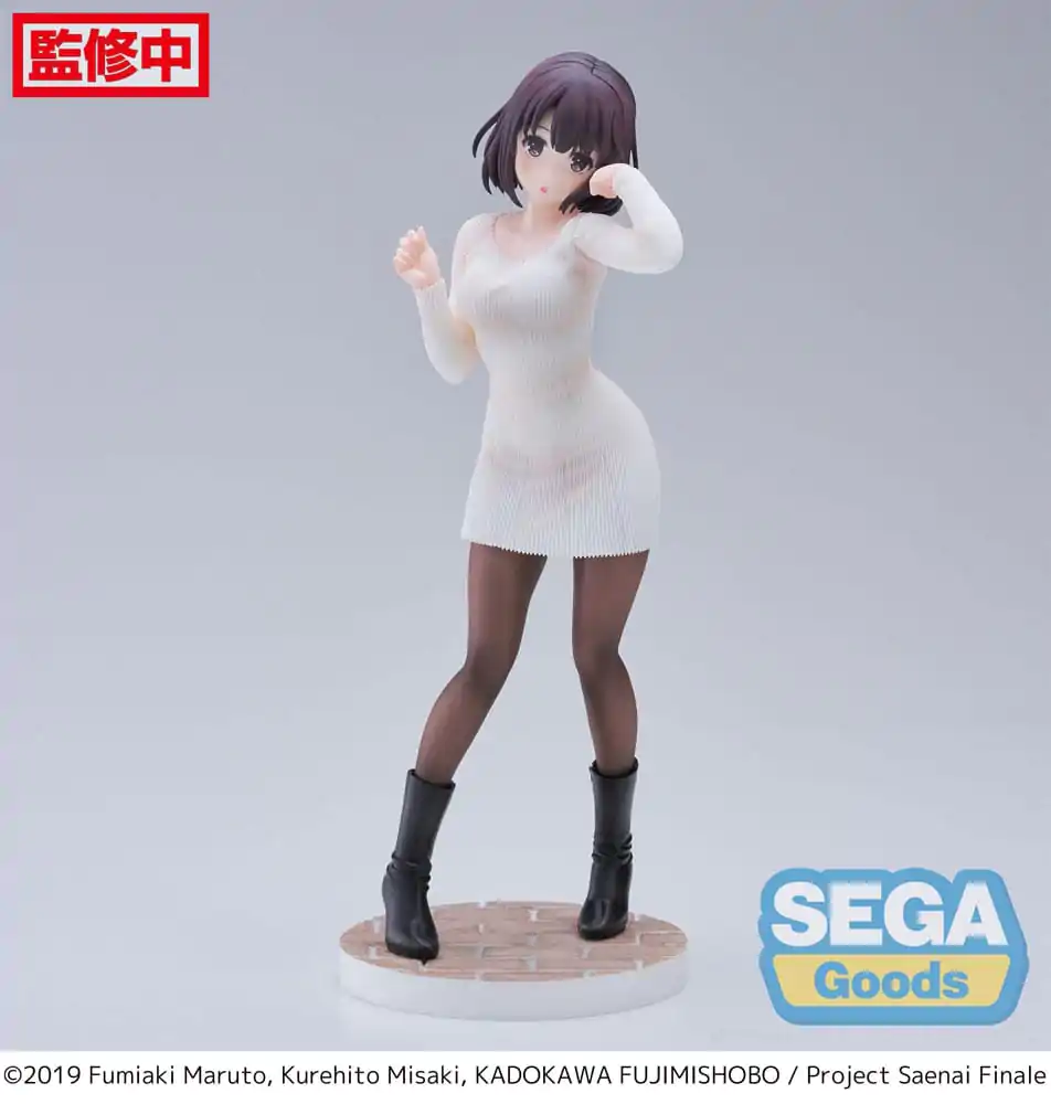 Saekano: How to Raise a Boring Girlfriend Luminasta Megumi Kato Sweater Ver. PVC szobor figura 22 cm termékfotó