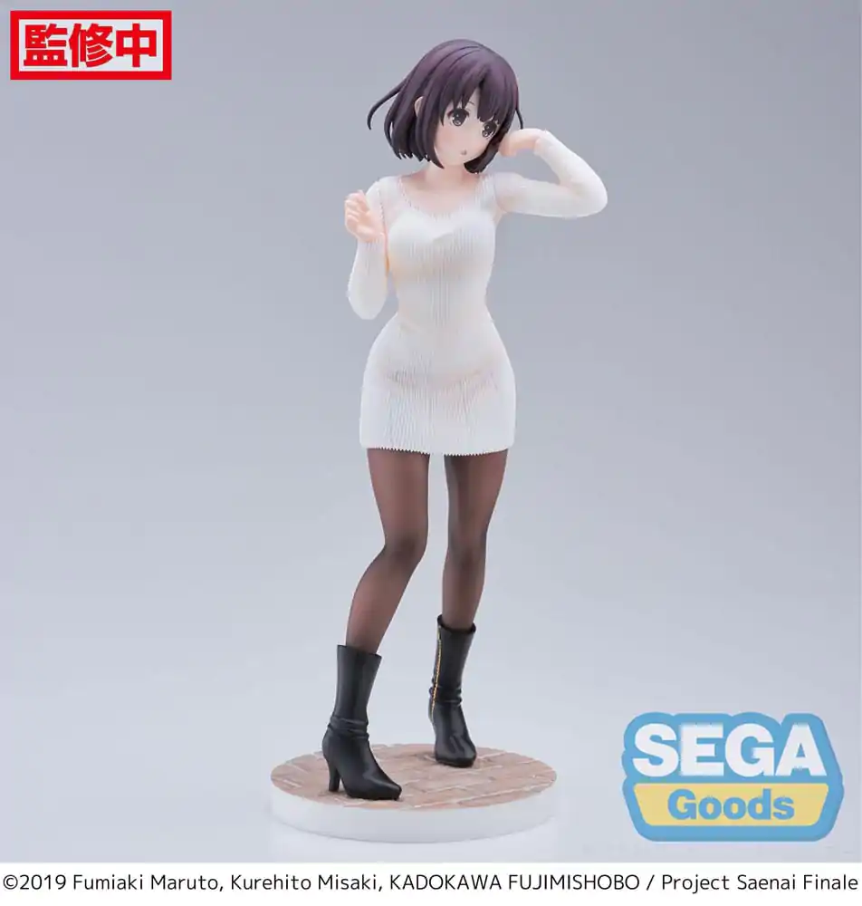 Saekano: How to Raise a Boring Girlfriend Luminasta Megumi Kato Sweater Ver. PVC szobor figura 22 cm termékfotó