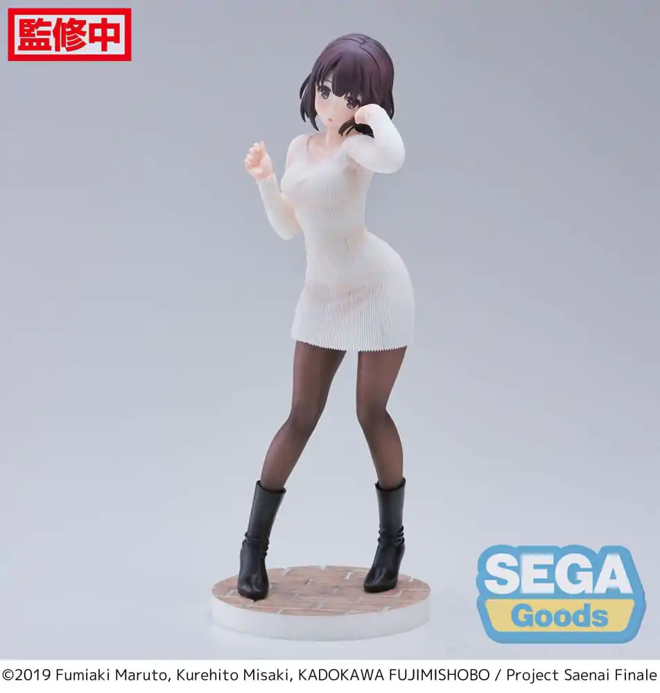 Saekano: How to Raise a Boring Girlfriend Luminasta Megumi Kato Sweater Ver. PVC szobor figura 22 cm termékfotó