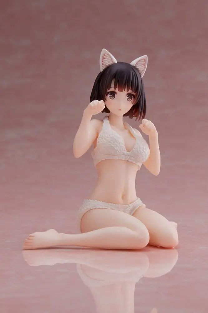 Saekano: How to Raise a Boring Girlfriend PVC Statue Megumi Kato Cat Roomwear Ver. termékfotó