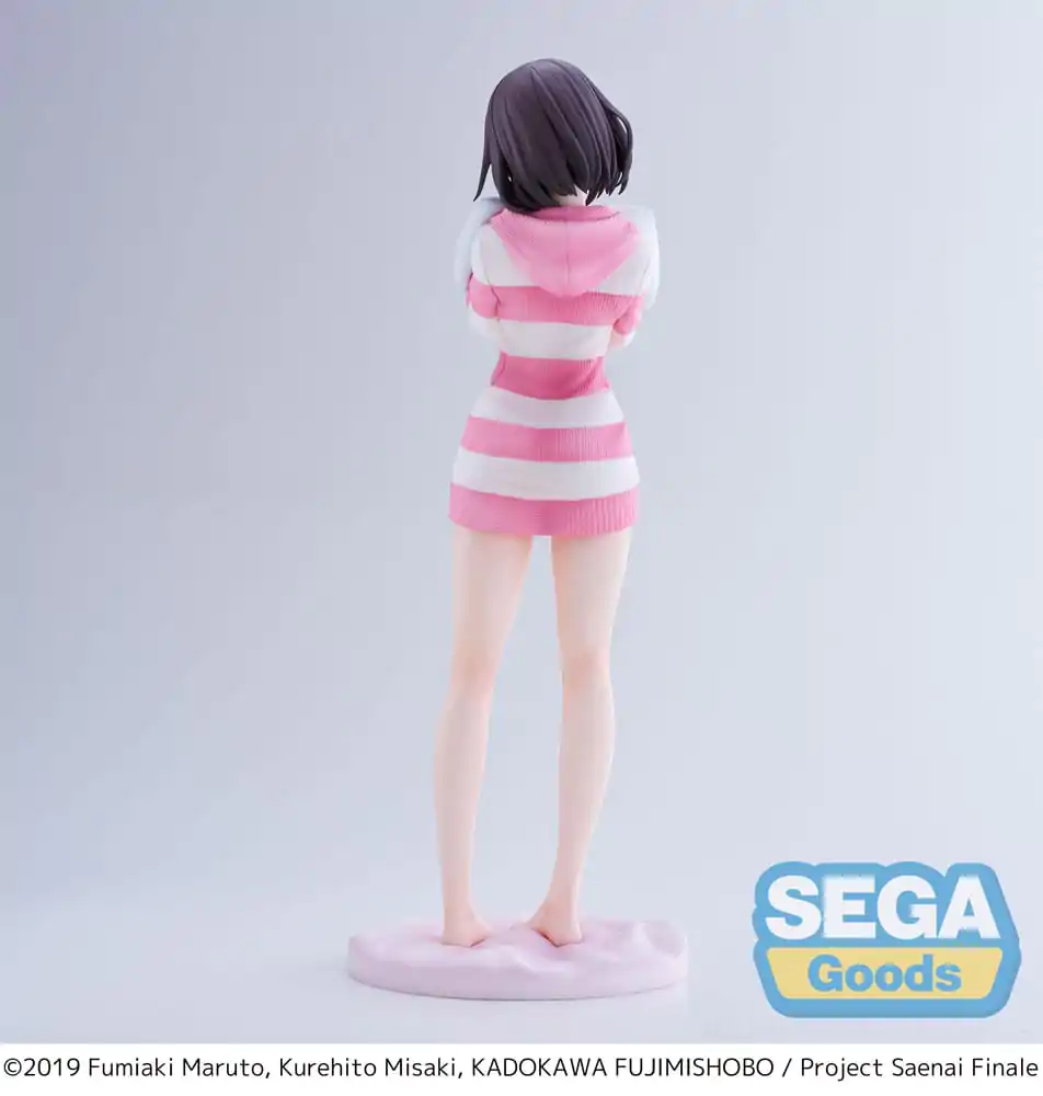 Saekano the Movie: Finale Luminasta Megumi Kato Pajamas Ver. PVC szobor figura 22 cm termékfotó