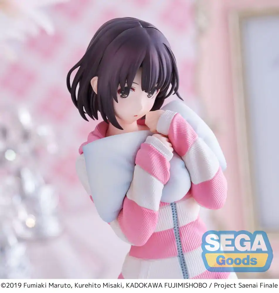 Saekano the Movie: Finale Luminasta Megumi Kato Pajamas Ver. PVC szobor figura 22 cm termékfotó