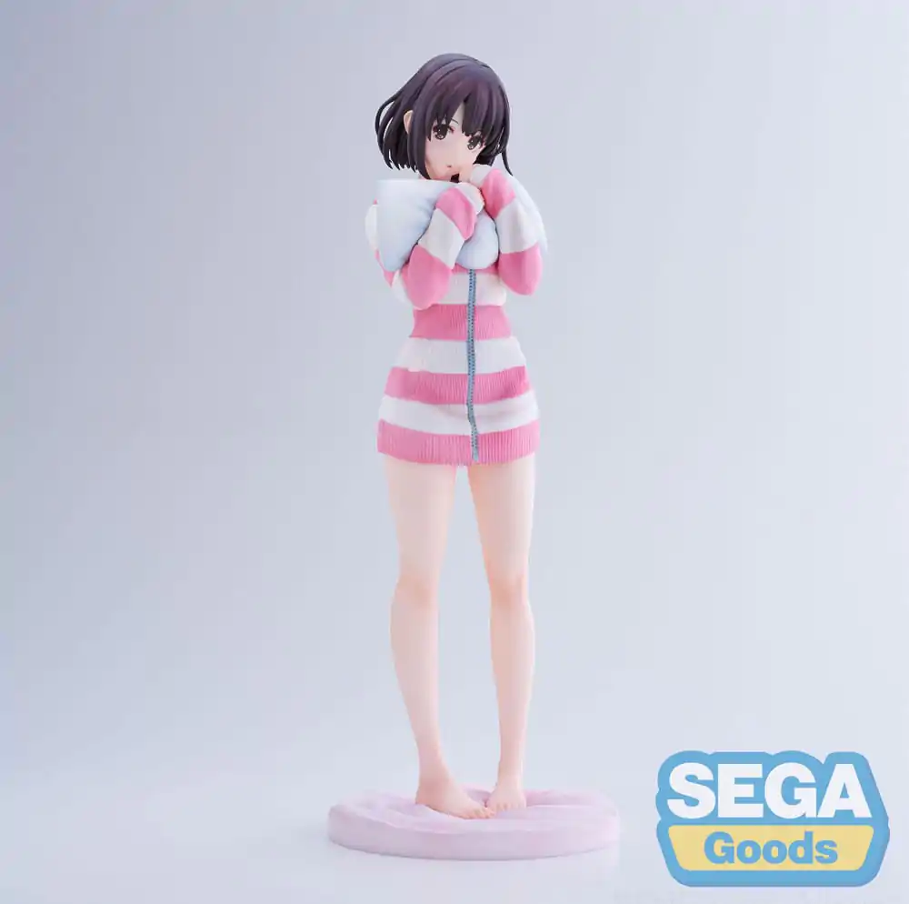 Saekano the Movie: Finale Luminasta Megumi Kato Pajamas Ver. PVC szobor figura 22 cm termékfotó