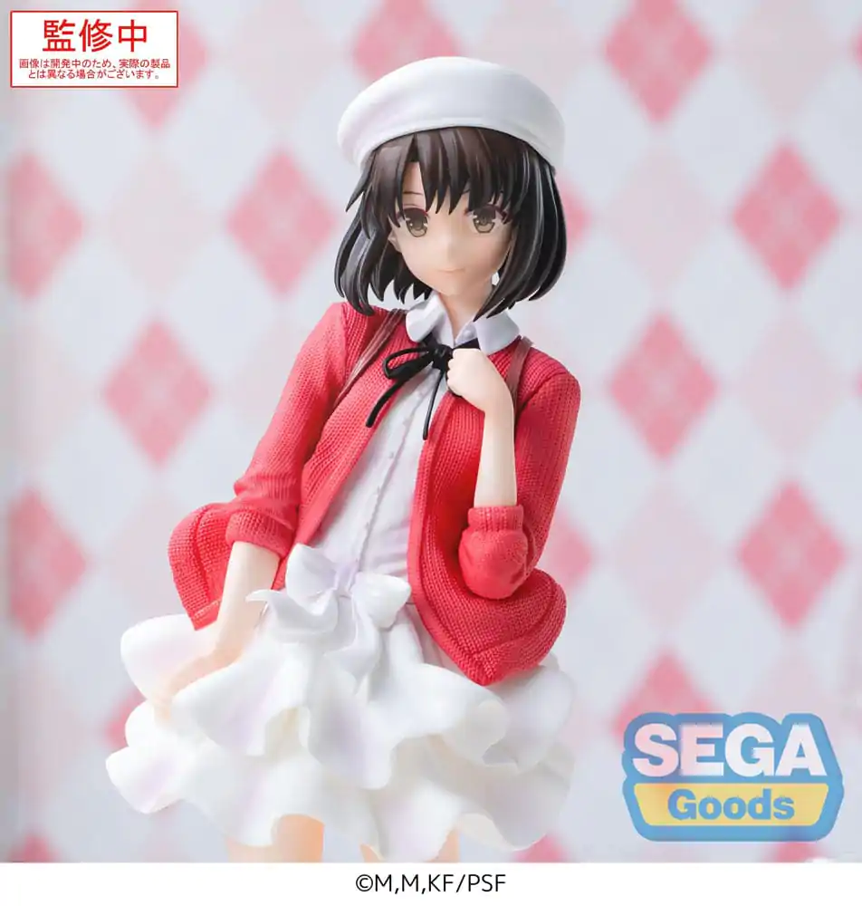 Saekano the Movie: finale Luminasta Megumi Kato Plain Clothes Ver. PVC szobor figura 22 cm termékfotó