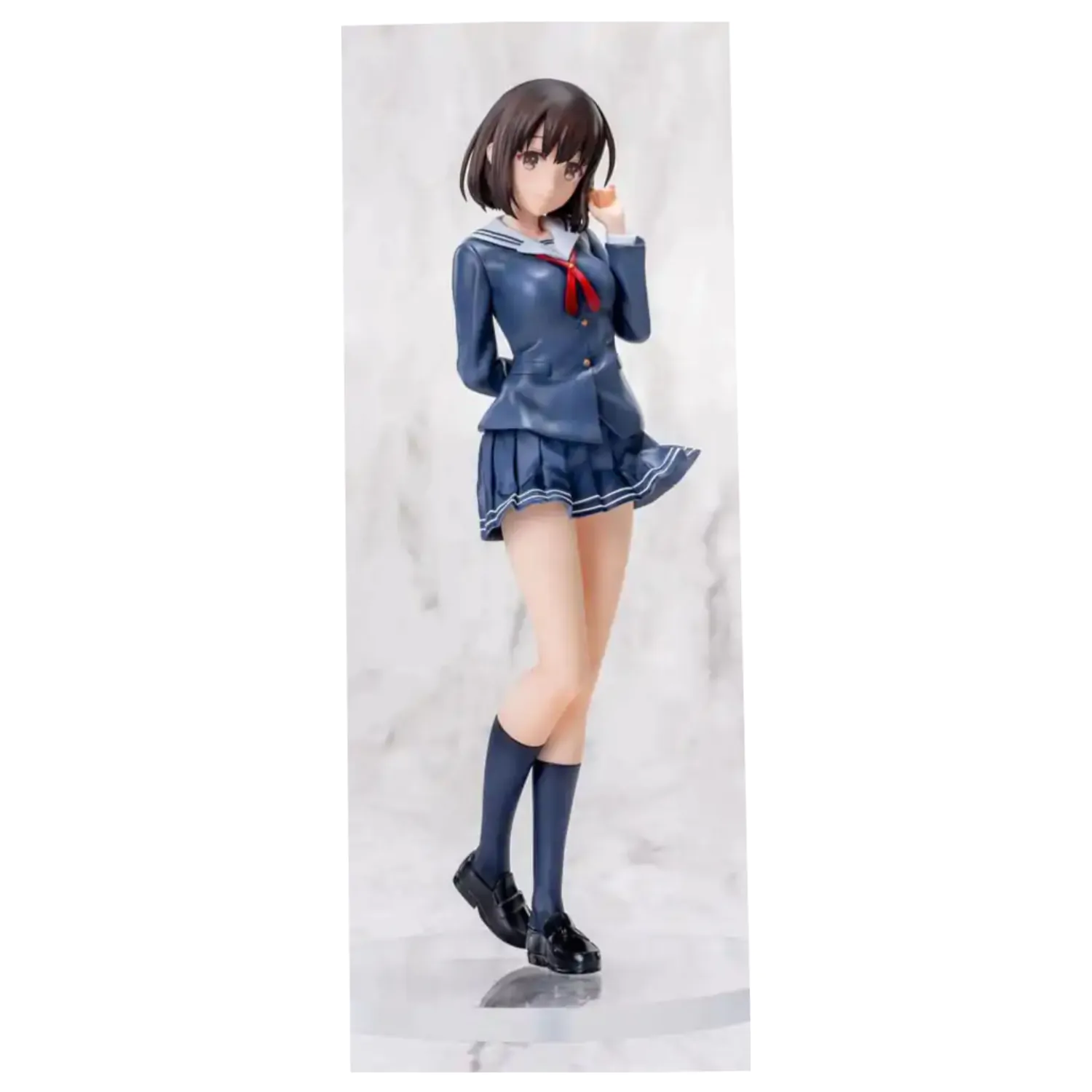 Saekano the Movie: finale Luminasta Megumi Kato Uniform Ver. PVC szobor figura 22 cm termékfotó
