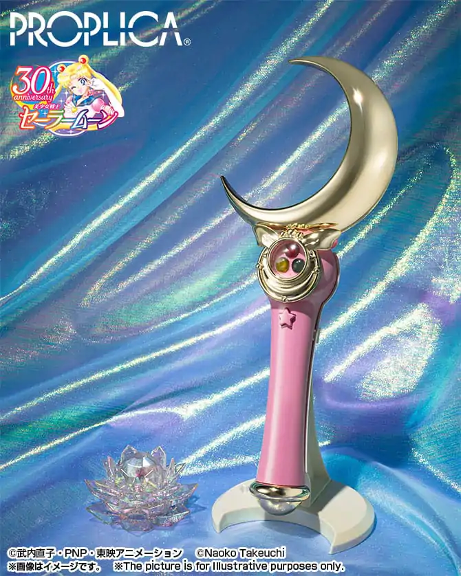 Sailor Moon 1/1 Moon Stick Brilliant Color Edition Proplica replika 26 cm termékfotó