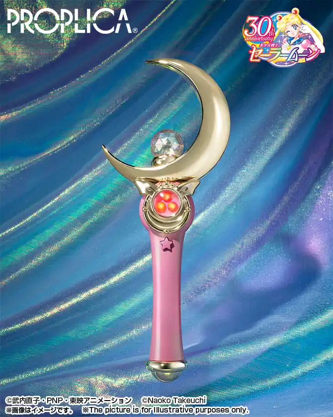 Sailor Moon 1/1 Moon Stick Brilliant Color Edition Proplica replika 26 cm termékfotó