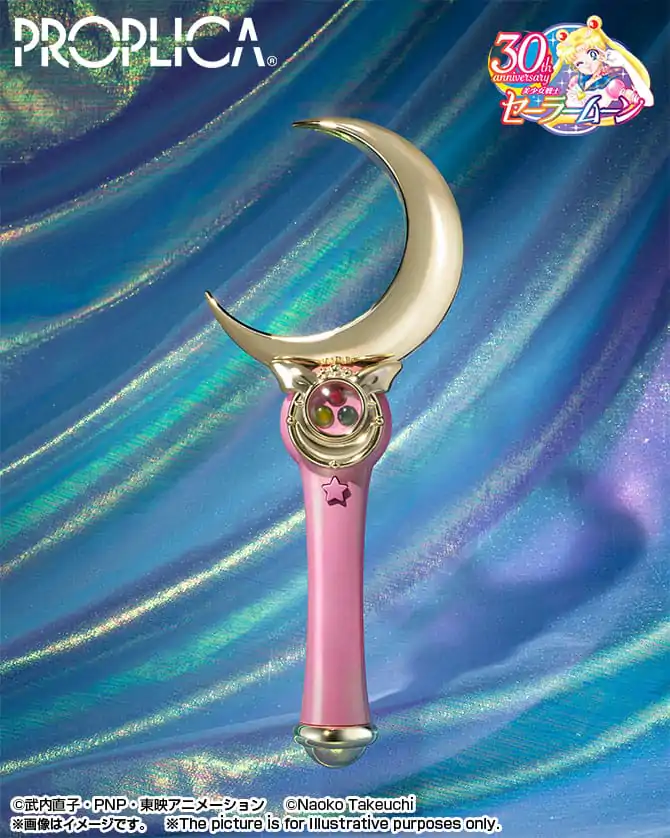 Sailor Moon 1/1 Moon Stick Brilliant Color Edition Proplica replika 26 cm termékfotó