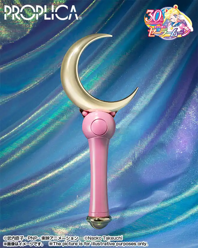 Sailor Moon 1/1 Moon Stick Brilliant Color Edition Proplica replika 26 cm termékfotó