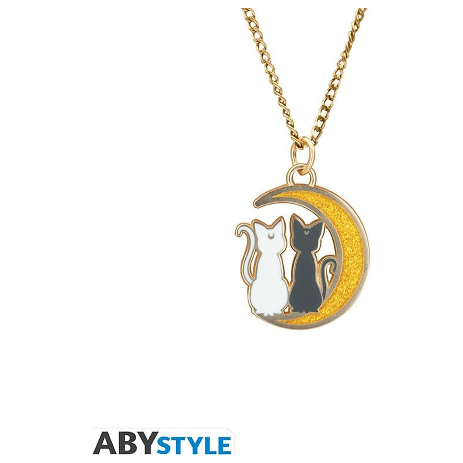 Sailor Moon Cats on the Moon nyaklánc medállal termékfotó