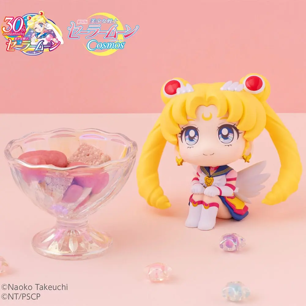 Sailor Moon Cosmos The Movie Look Look Up Eternal Sailor Moon & Eternal Sailor Chibi Moon LTD Ver. PVC szobor figurák 11 cm termékfotó