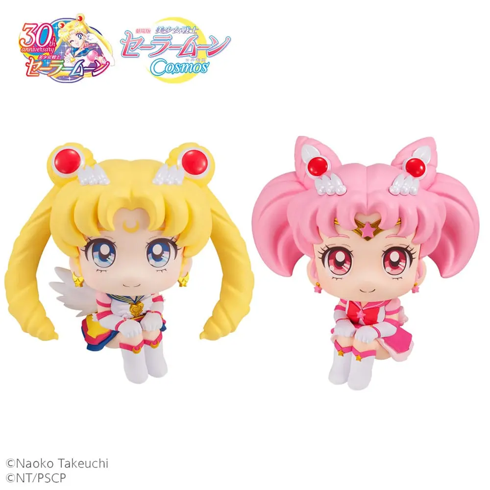 Sailor Moon Cosmos The Movie Look Look Up Eternal Sailor Moon & Eternal Sailor Chibi Moon LTD Ver. PVC szobor figurák 11 cm termékfotó