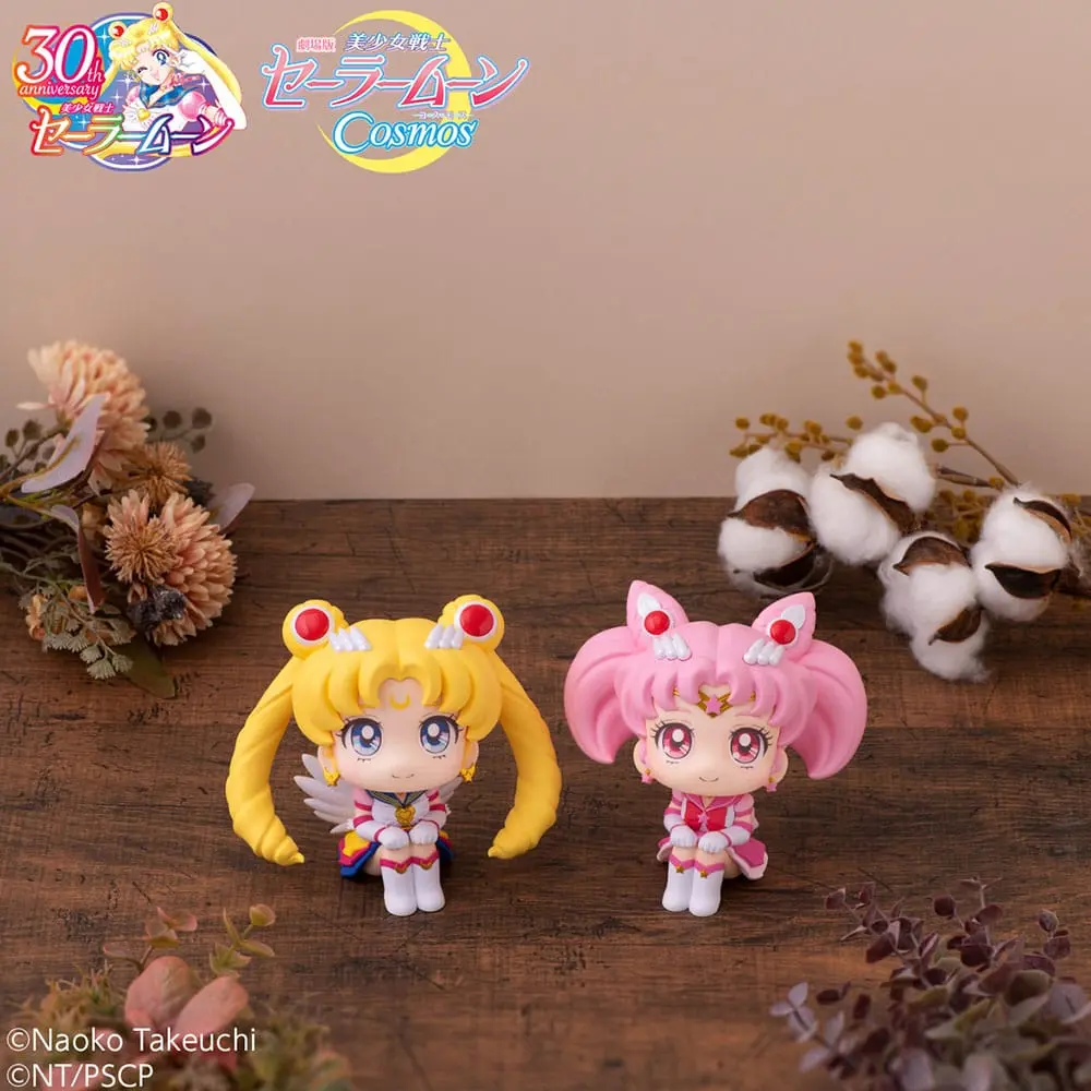 Sailor Moon Cosmos The Movie Look Look Up Eternal Sailor Moon & Eternal Sailor Chibi Moon LTD Ver. PVC szobor figurák 11 cm termékfotó