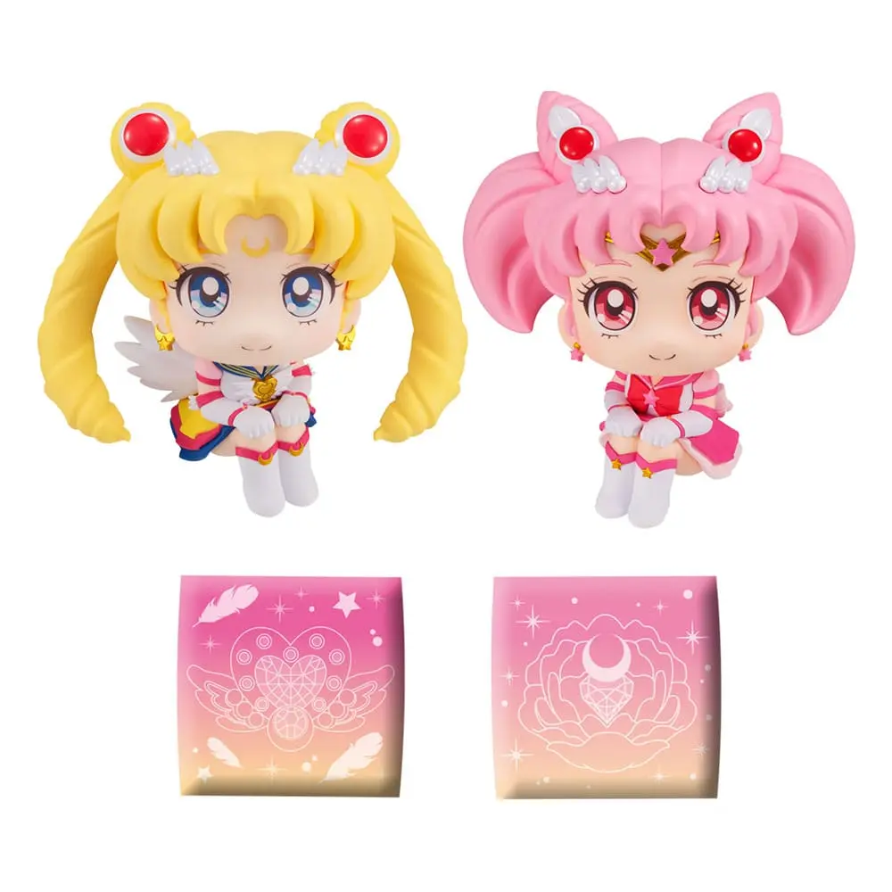 Sailor Moon Cosmos The Movie Look Look Up PVC Statues Eternal Sailor Moon & Eternal Sailor Chibi Moon LTD Ver. 11 cm termékfotó