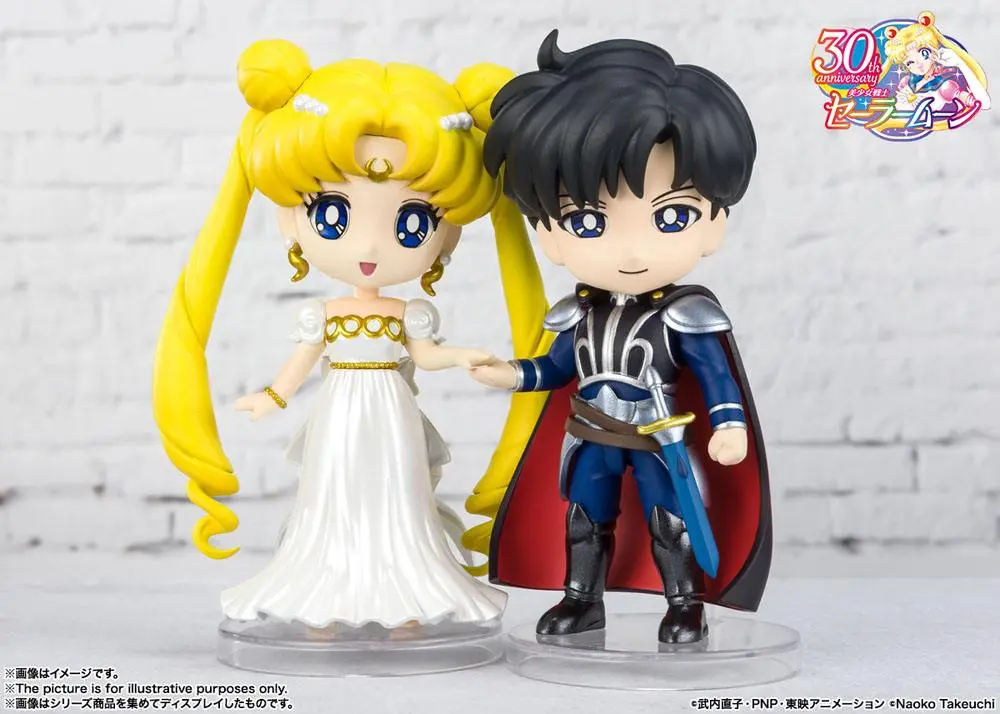 Sailor Moon Eternal Figuarts mini akciófigura Prince Endymion 9 cm termékfotó