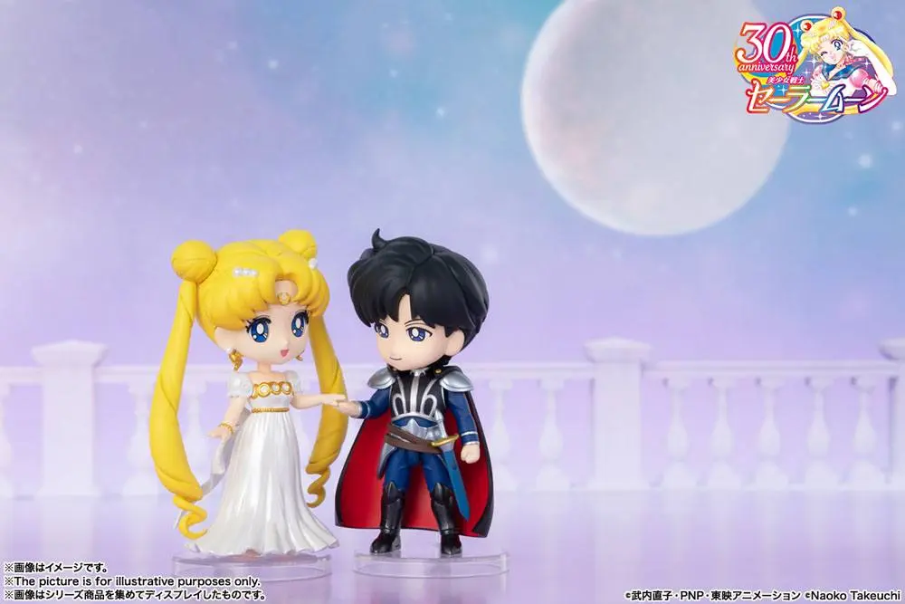 Sailor Moon Eternal Figuarts mini akciófigura Princess Serenity 9 cm termékfotó
