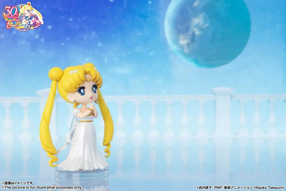 Sailor Moon Eternal Figuarts mini akciófigura Princess Serenity 9 cm termékfotó