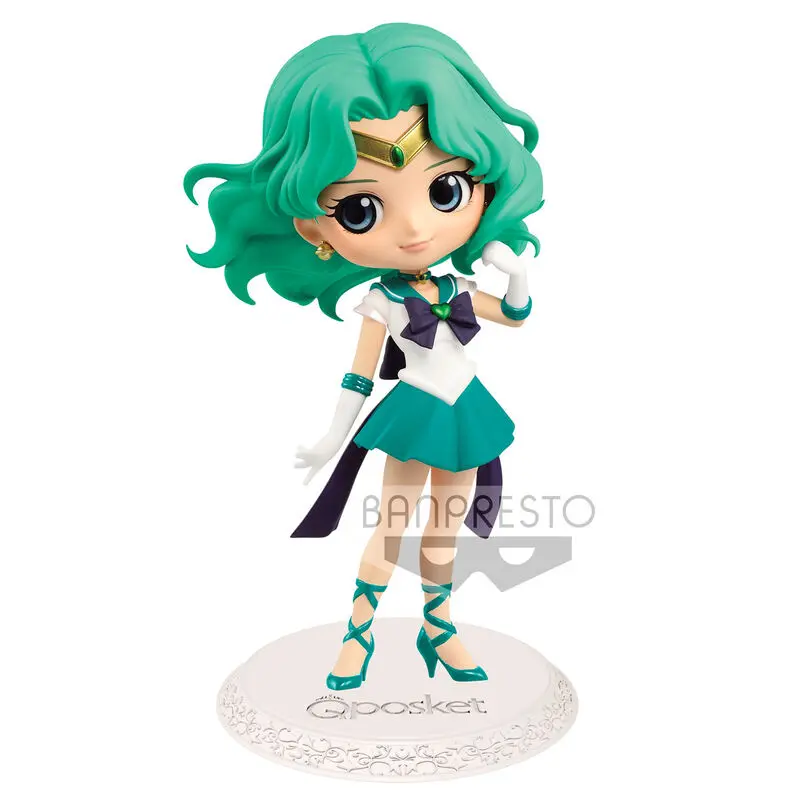 Sailor Moon Eternal Super Sailor Neptune Q Posket A figura 14cm termékfotó