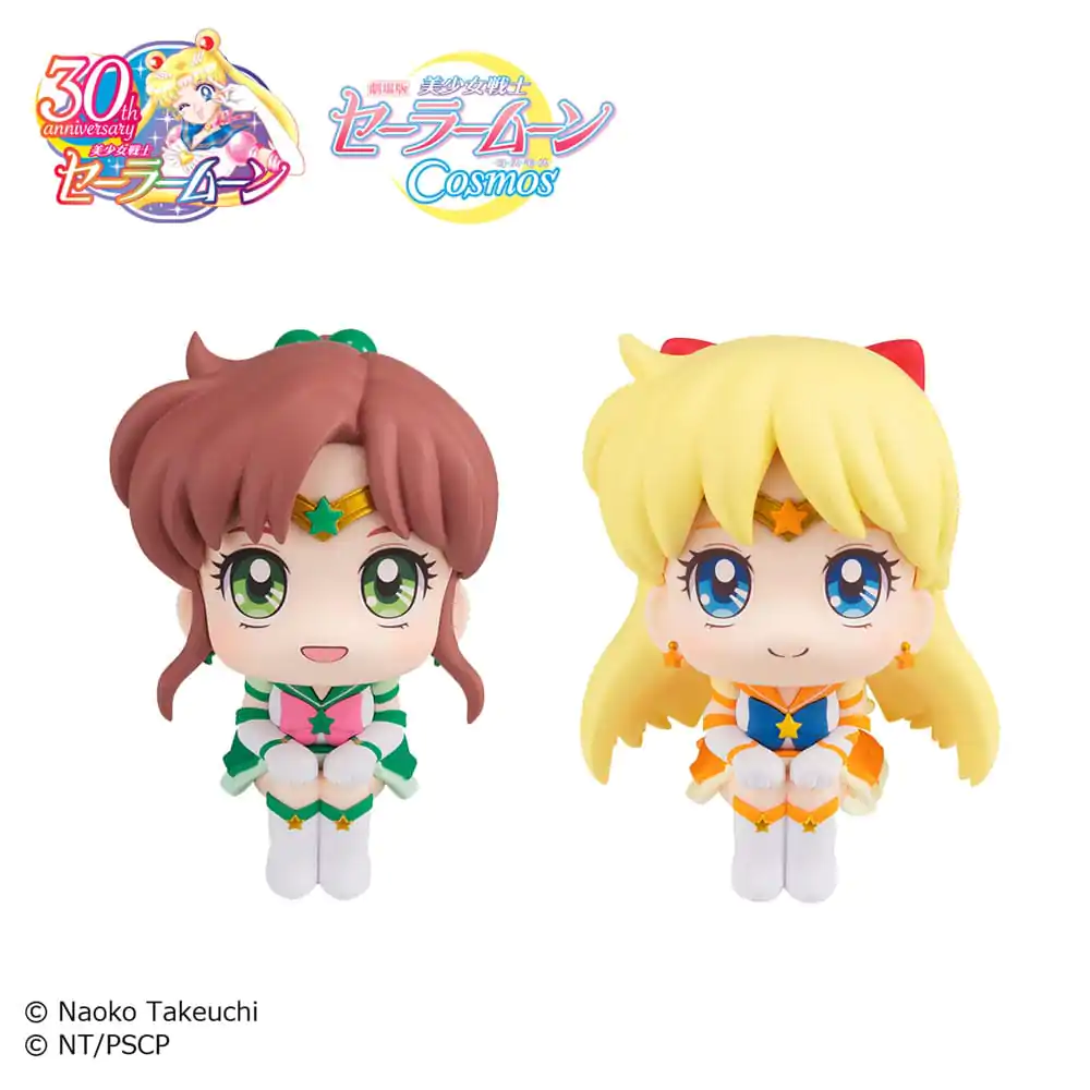 Sailor Moon Look Up Eternal Sailor Jupiter & Eternal Sailor Venus PVC szobor figura 11 cm termékfotó