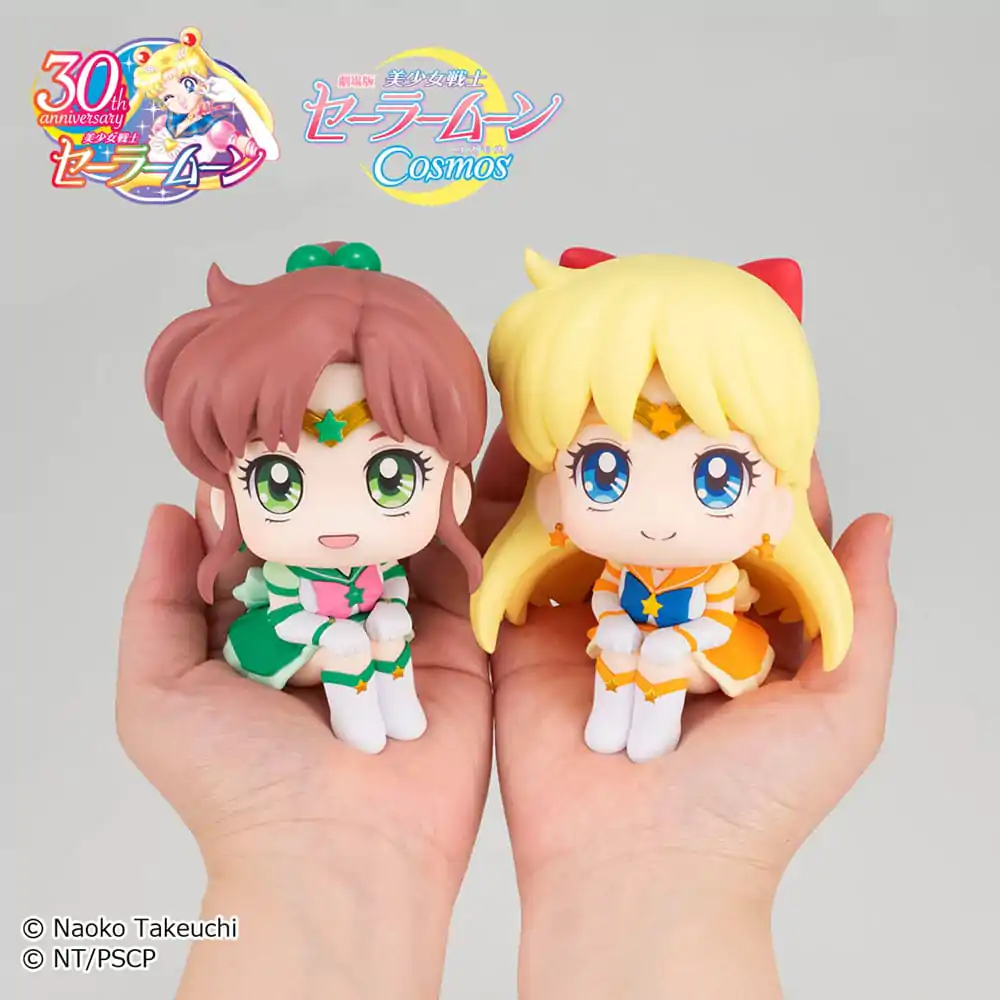 Sailor Moon Look Up Eternal Sailor Jupiter & Eternal Sailor Venus PVC szobor figura 11 cm termékfotó