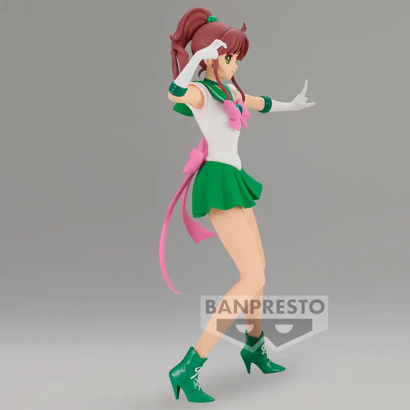 Sailor Moon Pretty Guardian Eternal Glitter Glamours Super Sailor Jupiter ver.A figura 23cm termékfotó