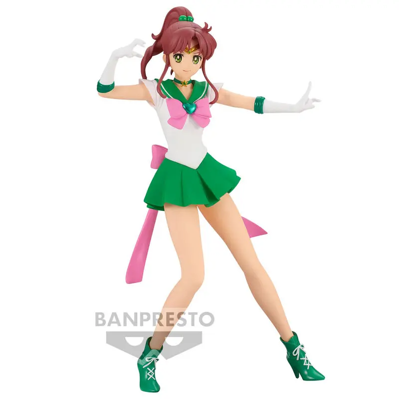 Sailor Moon Pretty Guardian Eternal Glitter Glamours Super Sailor Jupiter ver.A figura 23cm termékfotó