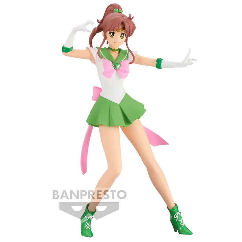Sailor Moon Pretty Guardian Eternal Glitter Glamours Super Sailor Jupiter ver.B figura 23cm termékfotó