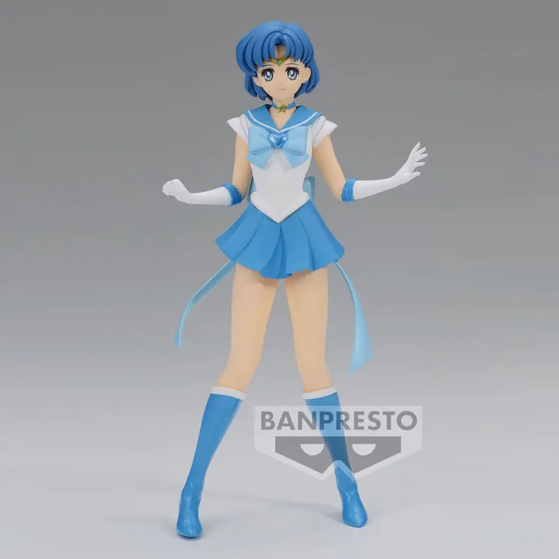 Sailor Moon Pretty Guardian Super Sailor Mercury Ver.A figura 23cm termékfotó