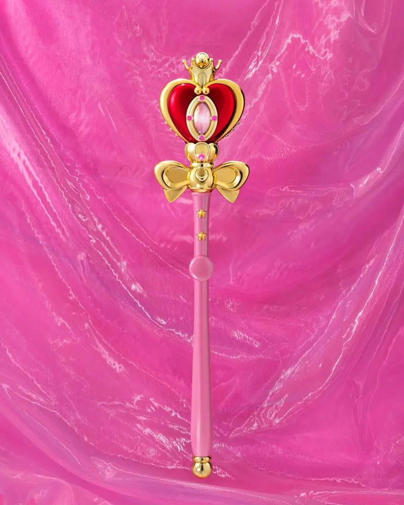 Sailor Moon Proplica replika 1/1 Spiral Heart Moon Rod Brilliant Color Edition 48 cm termékfotó