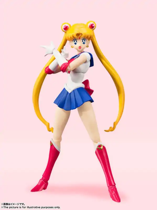 Sailor Moon S.H. Figuarts Action Figure Sailor Moon Animation Color Edition 14 cm termékfotó