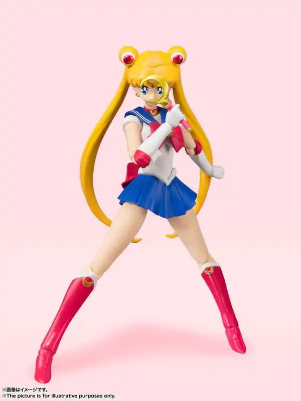 Sailor Moon S.H. Figuarts Action Figure Sailor Moon Animation Color Edition 14 cm termékfotó