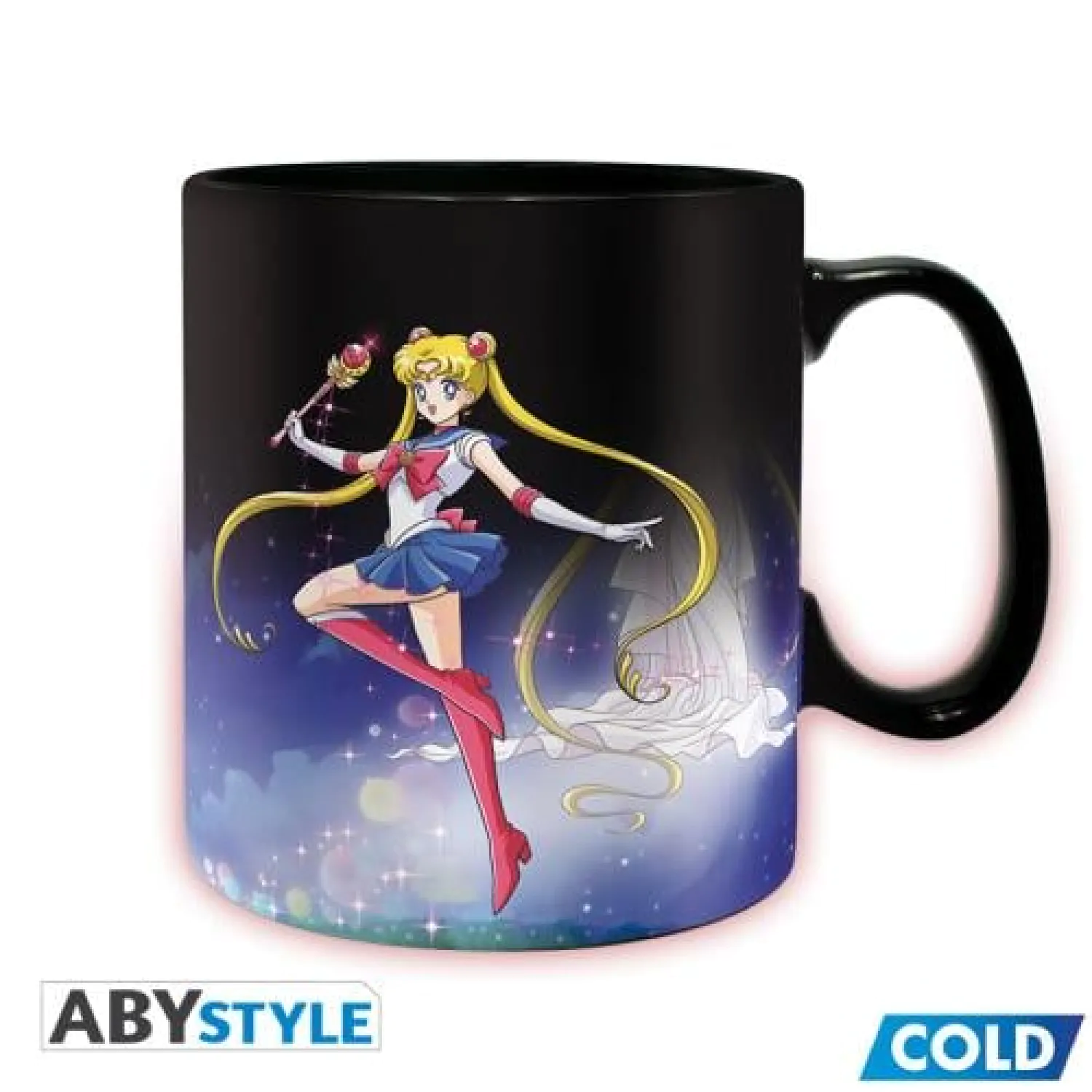 SAILOR MOON - Sailor & Chibi - hőre változó bögre 460ml termékfotó