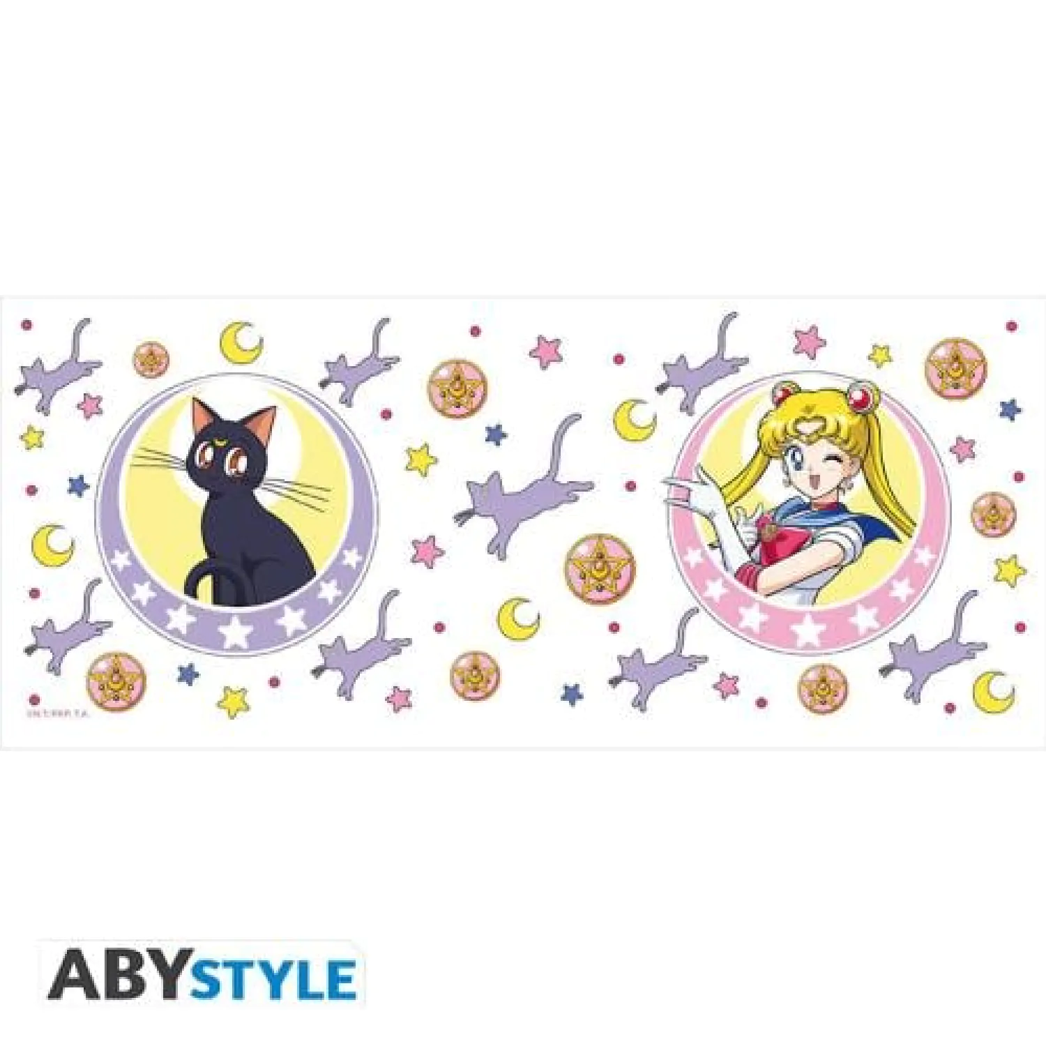 Sailor Moon Sailor Moon & Luna bögre 320ml  termékfotó
