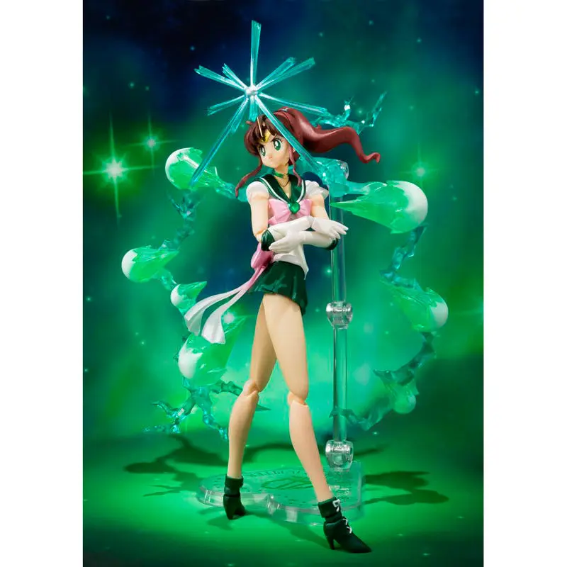 Sailor Moon Super Sailor Jupiter articulated figura 15cm termékfotó