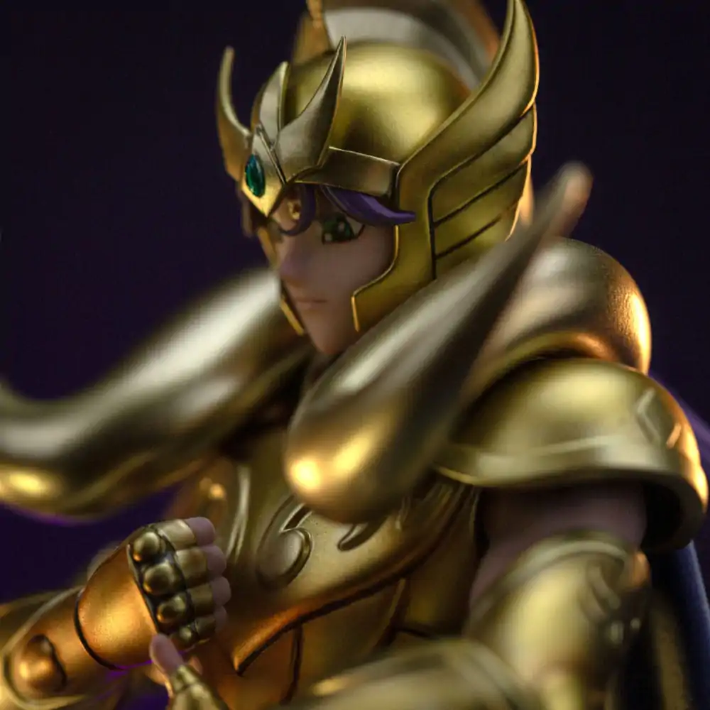 Saint Seiya Art Scale 1/10 Aries Mu Deluxe szobor figura 27 cm termékfotó