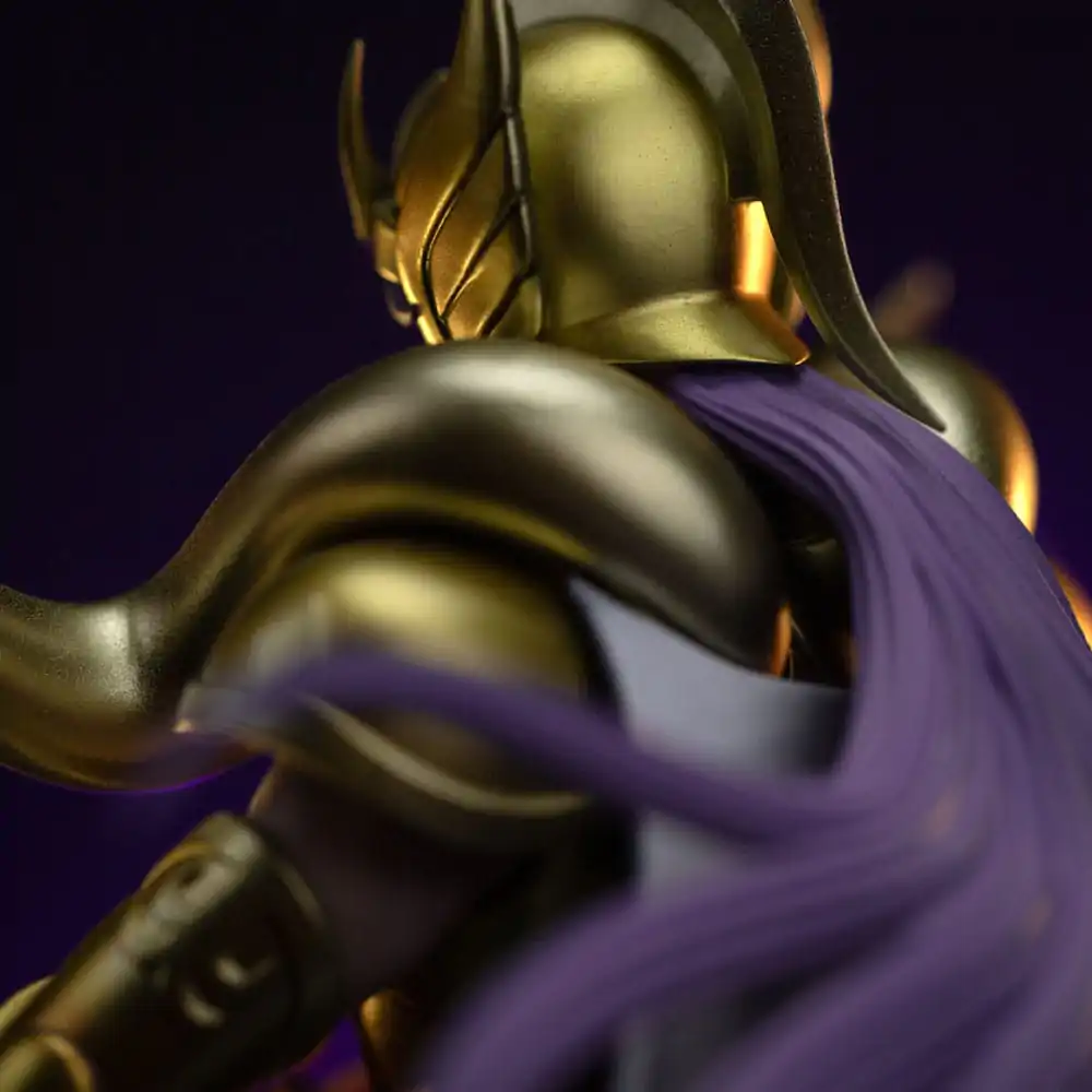 Saint Seiya Art Scale 1/10 Aries Mu Deluxe szobor figura 27 cm termékfotó