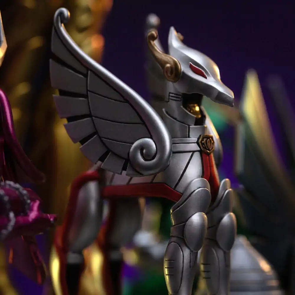 Saint Seiya Art Scale 1/10 Aries Mu Deluxe szobor figura 27 cm termékfotó