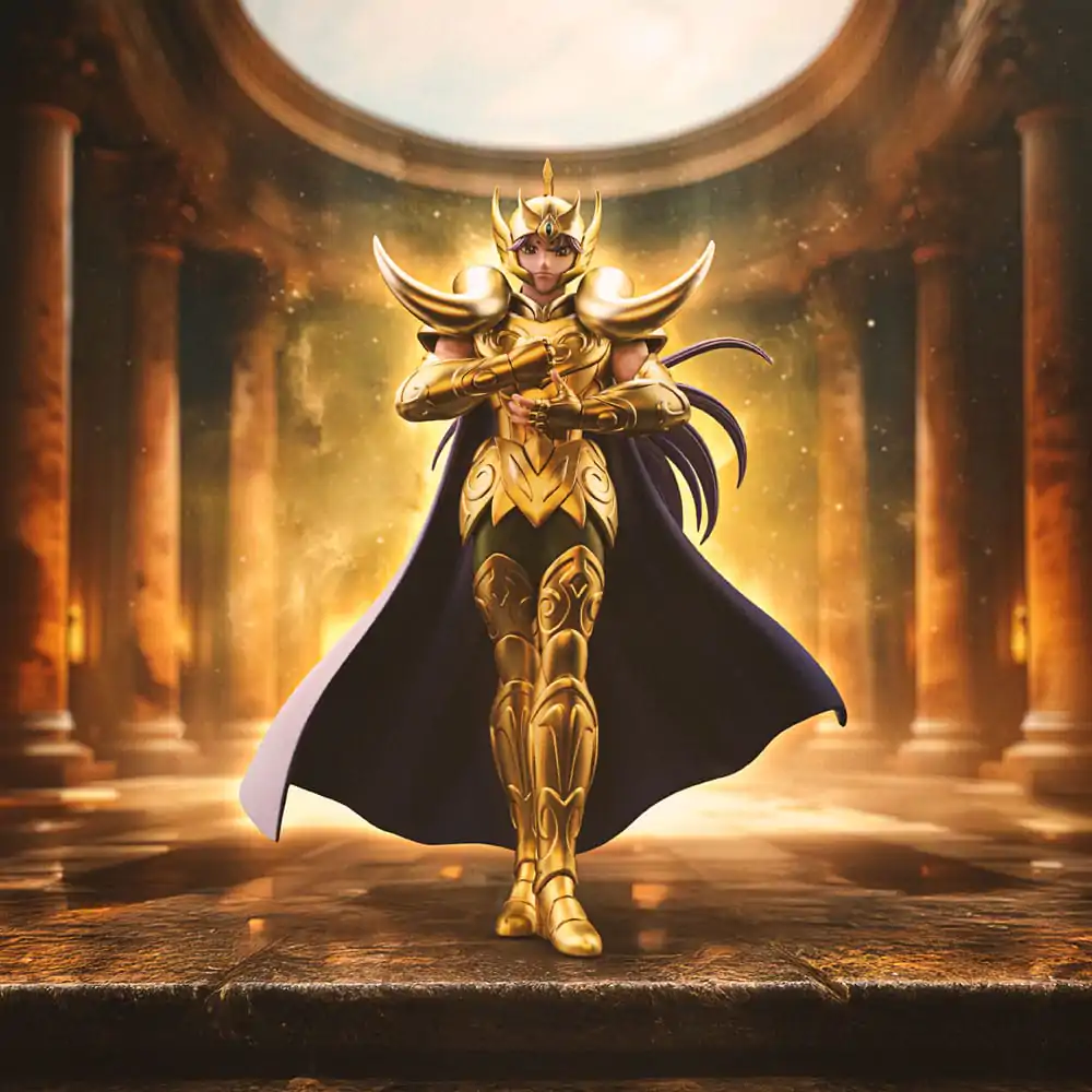 Saint Seiya Art Scale 1/10 Aries Mu szobor figura 23 cm termékfotó