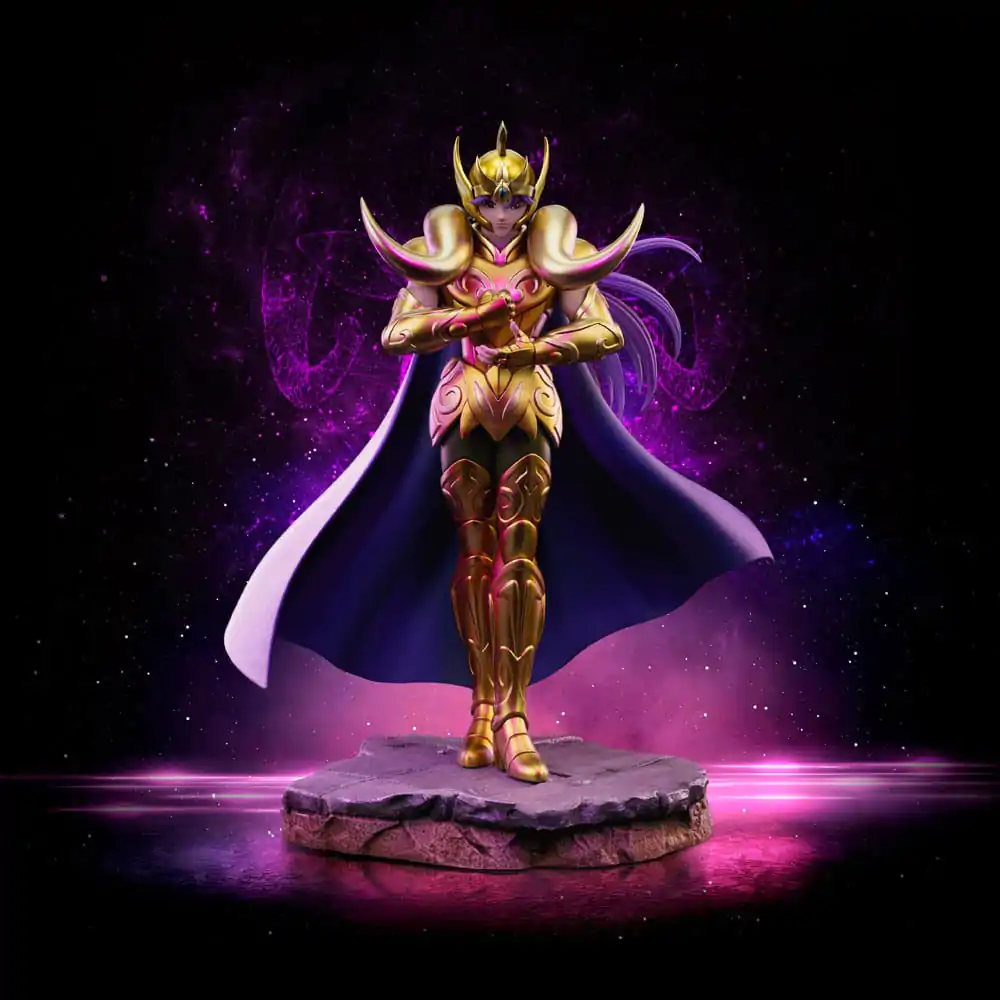 Saint Seiya Art Scale 1/10 Aries Mu szobor figura 23 cm termékfotó