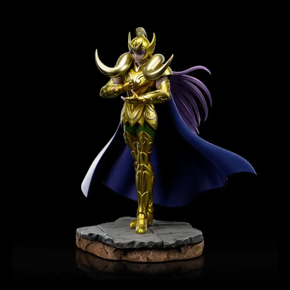 Saint Seiya Art Scale 1/10 Aries Mu szobor figura 23 cm termékfotó