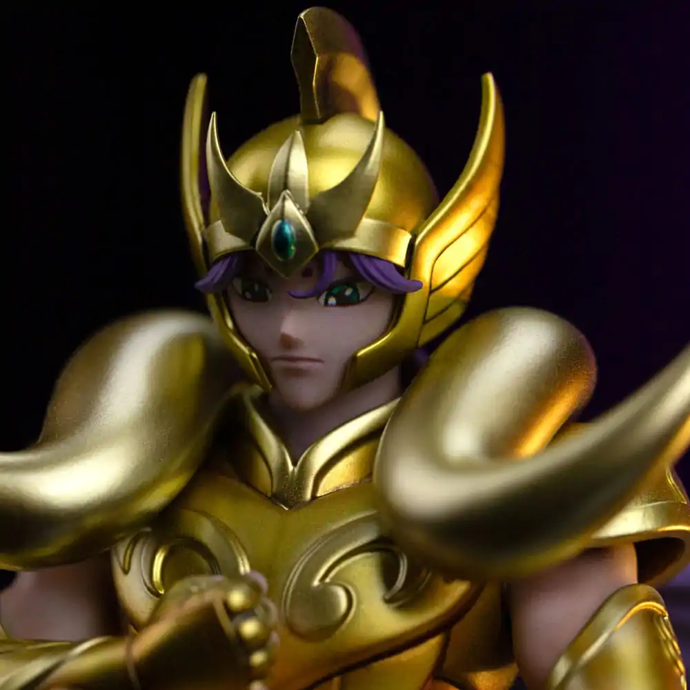 Saint Seiya Art Scale 1/10 Aries Mu szobor figura 23 cm termékfotó