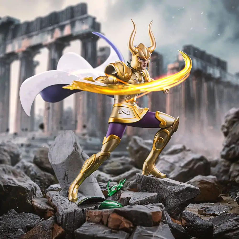 Saint Seiya Art Scale 1/10 Capricorn Shura szobor figura 25 cm termékfotó
