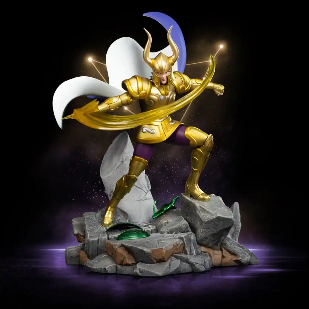Saint Seiya Art Scale 1/10 Capricorn Shura szobor figura 25 cm termékfotó