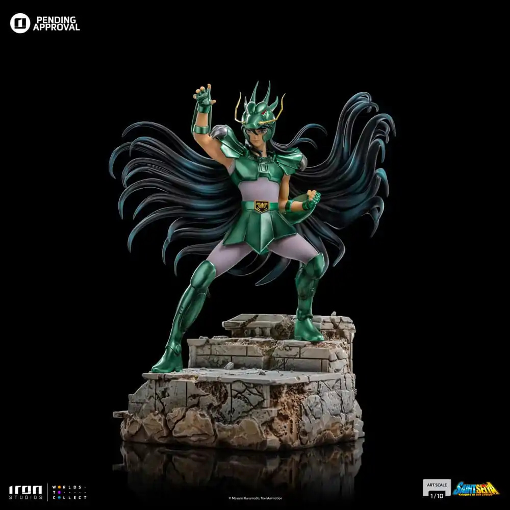 Saint Seiya Art Scale 1/10 Dragon Shiryu szobor figura 24 cm termékfotó
