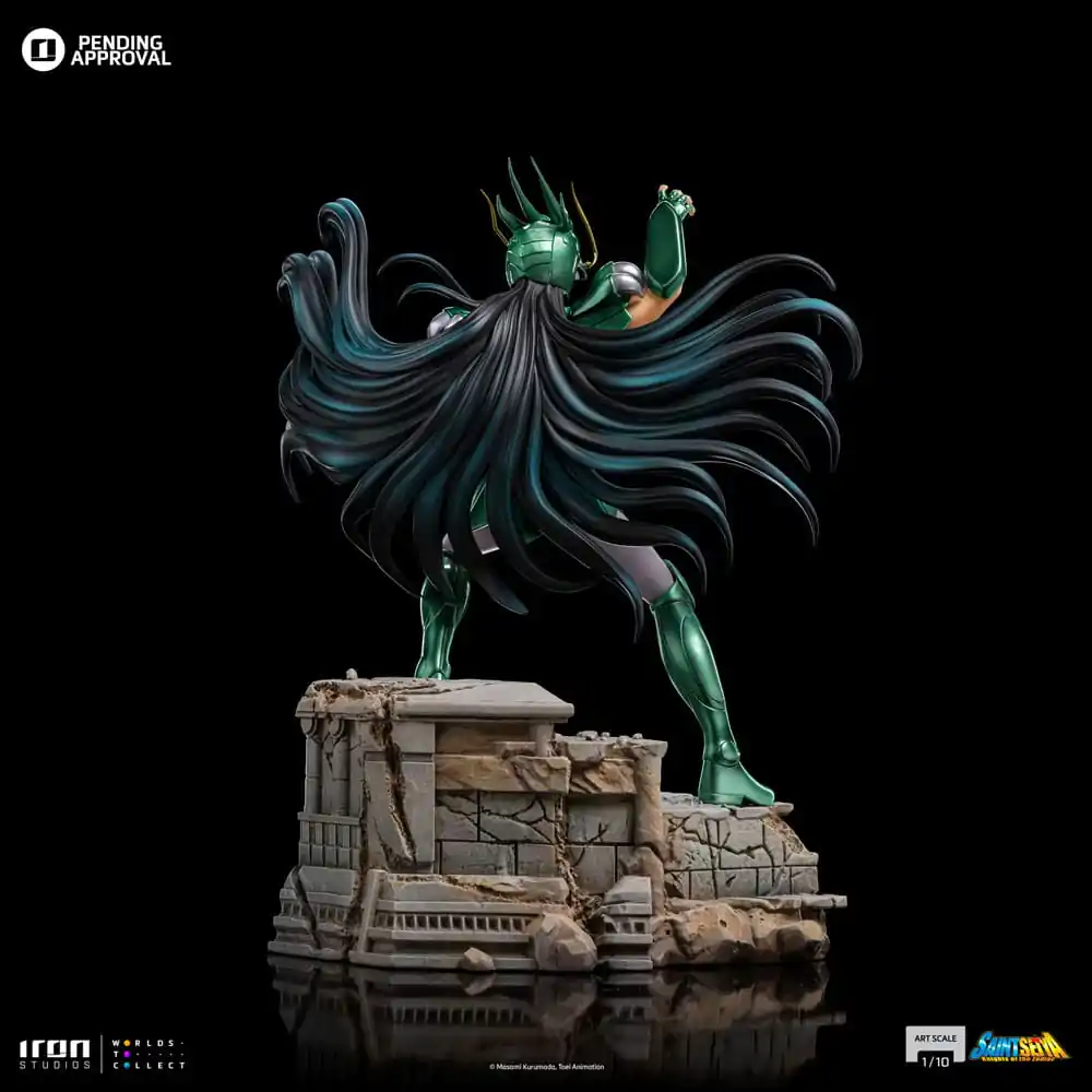 Saint Seiya Art Scale 1/10 Dragon Shiryu szobor figura 24 cm termékfotó